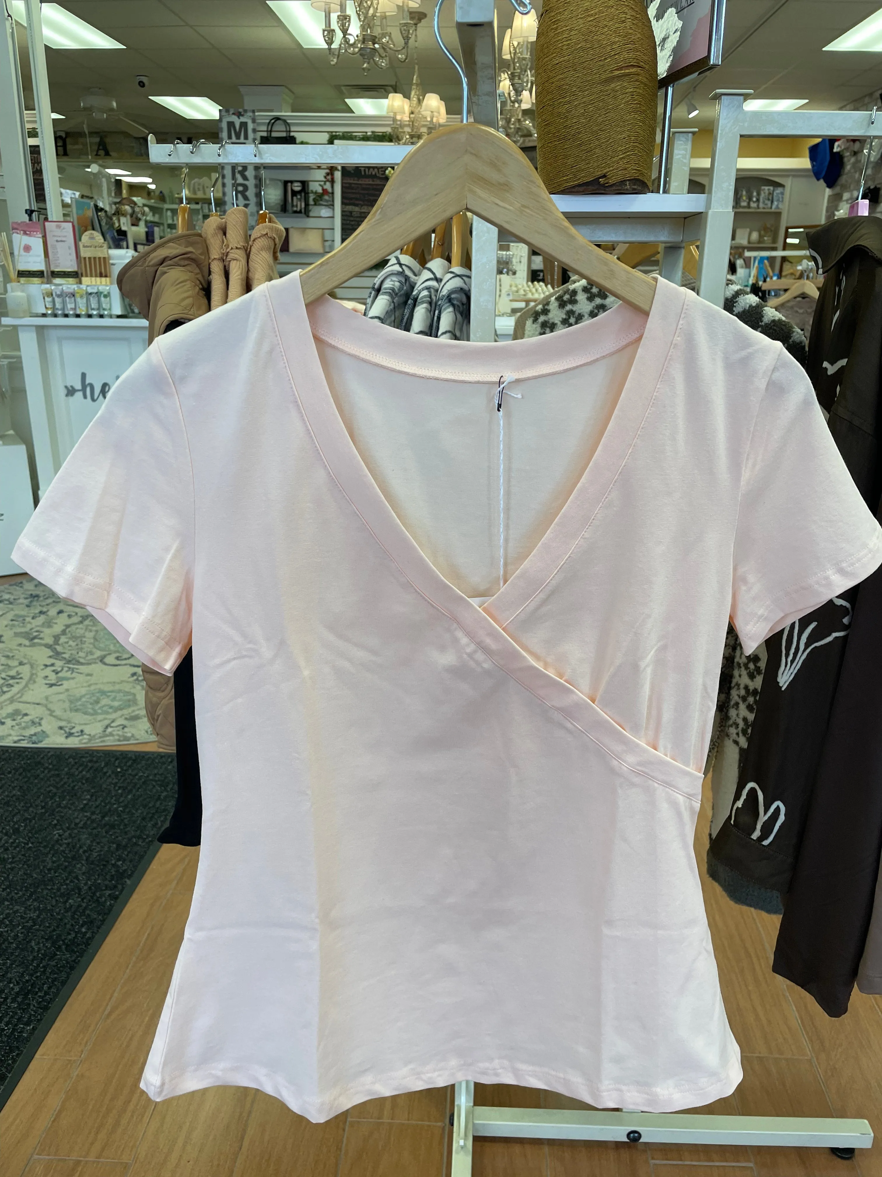 Apricot V Neck