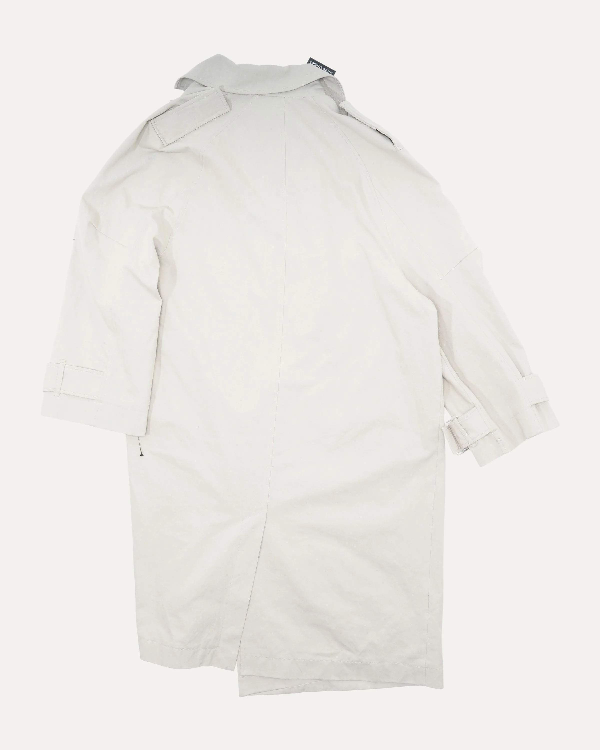 Assymetric Trench Coat