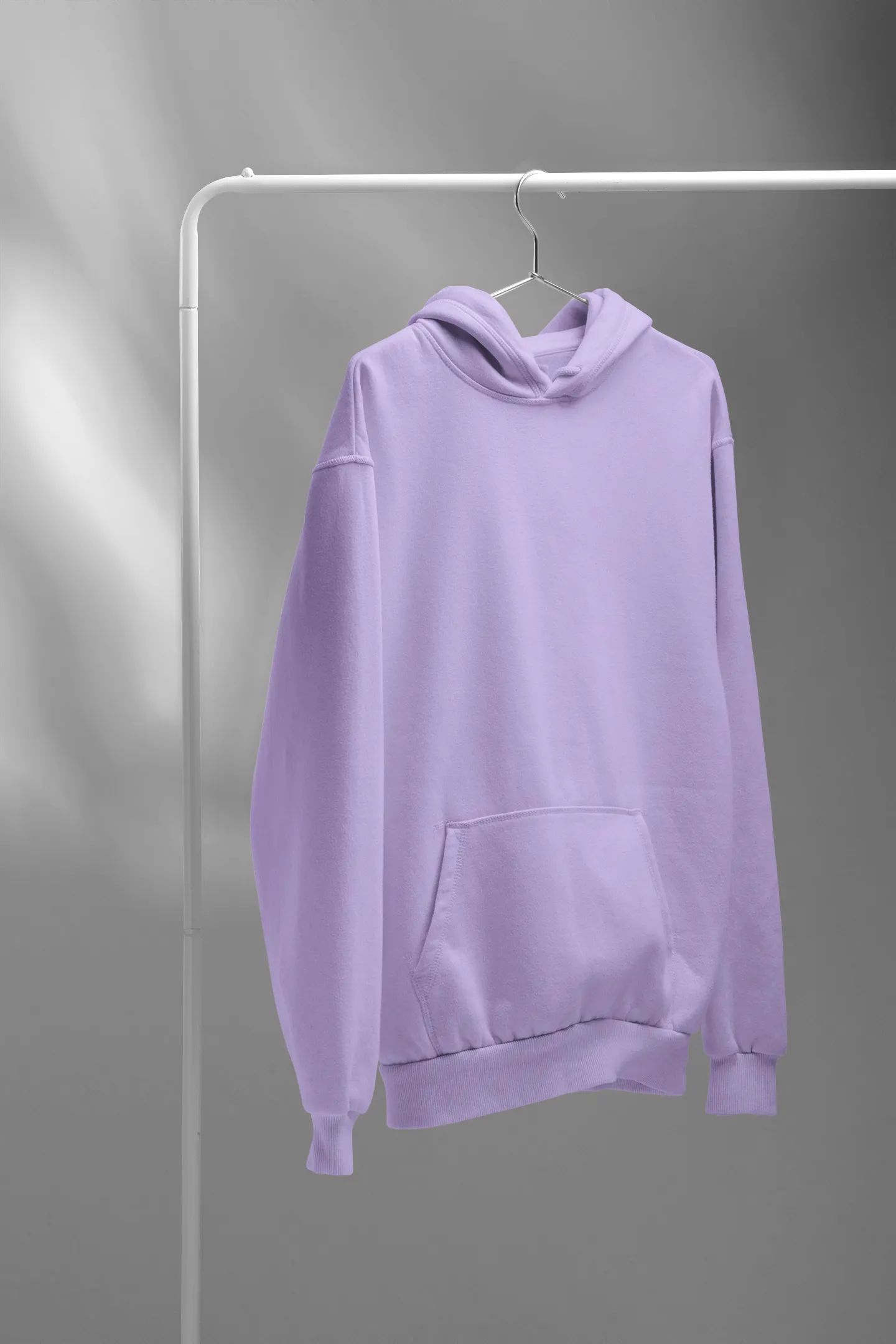 Basic Lavender Winter Hoodies