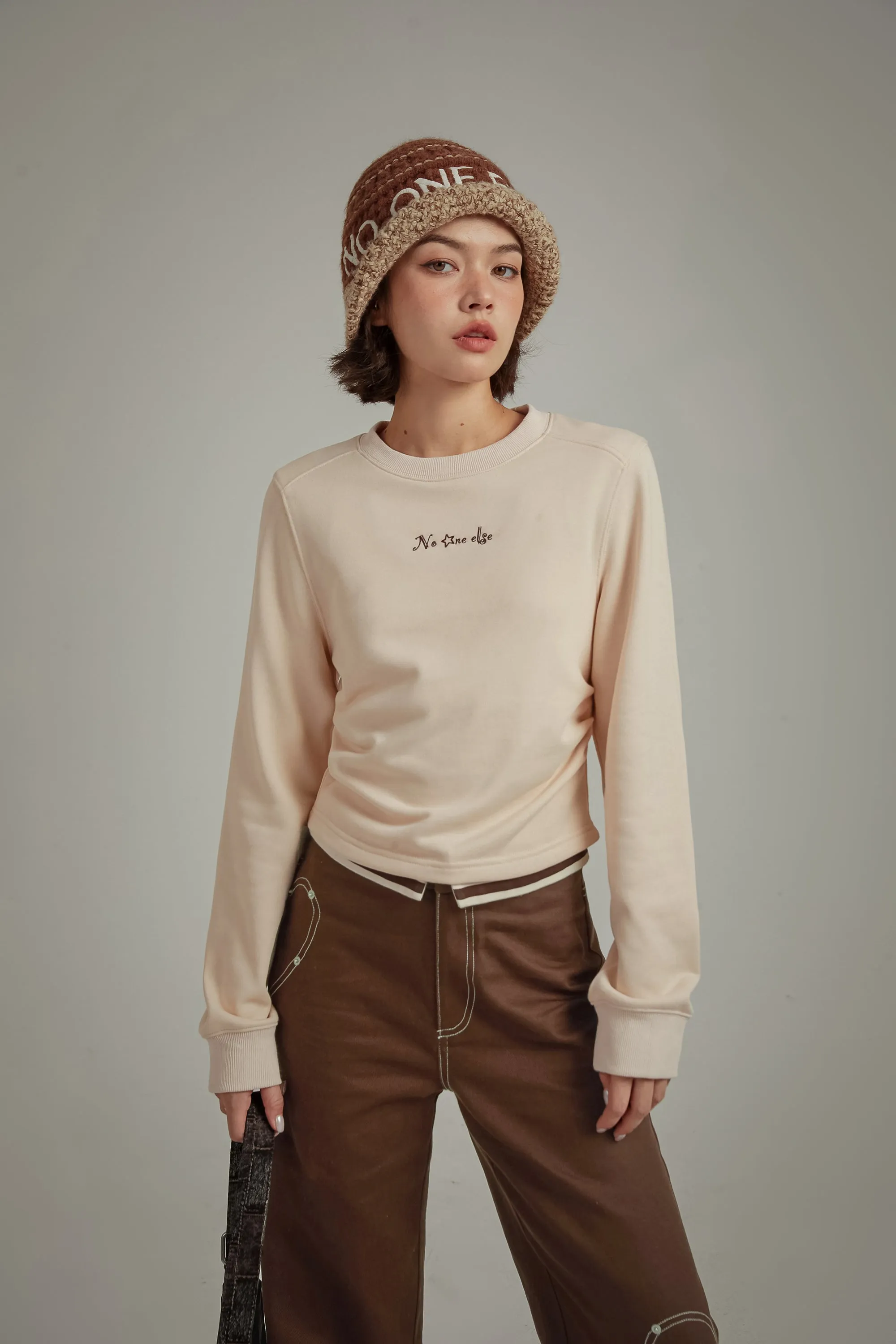 Basic Logo Slim Sweatshirt