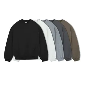 Basic Washed Drop Shoulder Sweatshirt