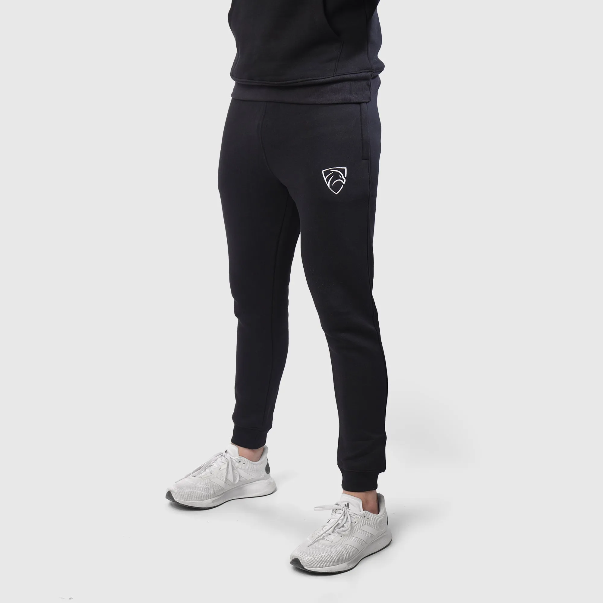 Black Premium Basic Pull Over Tracksuit