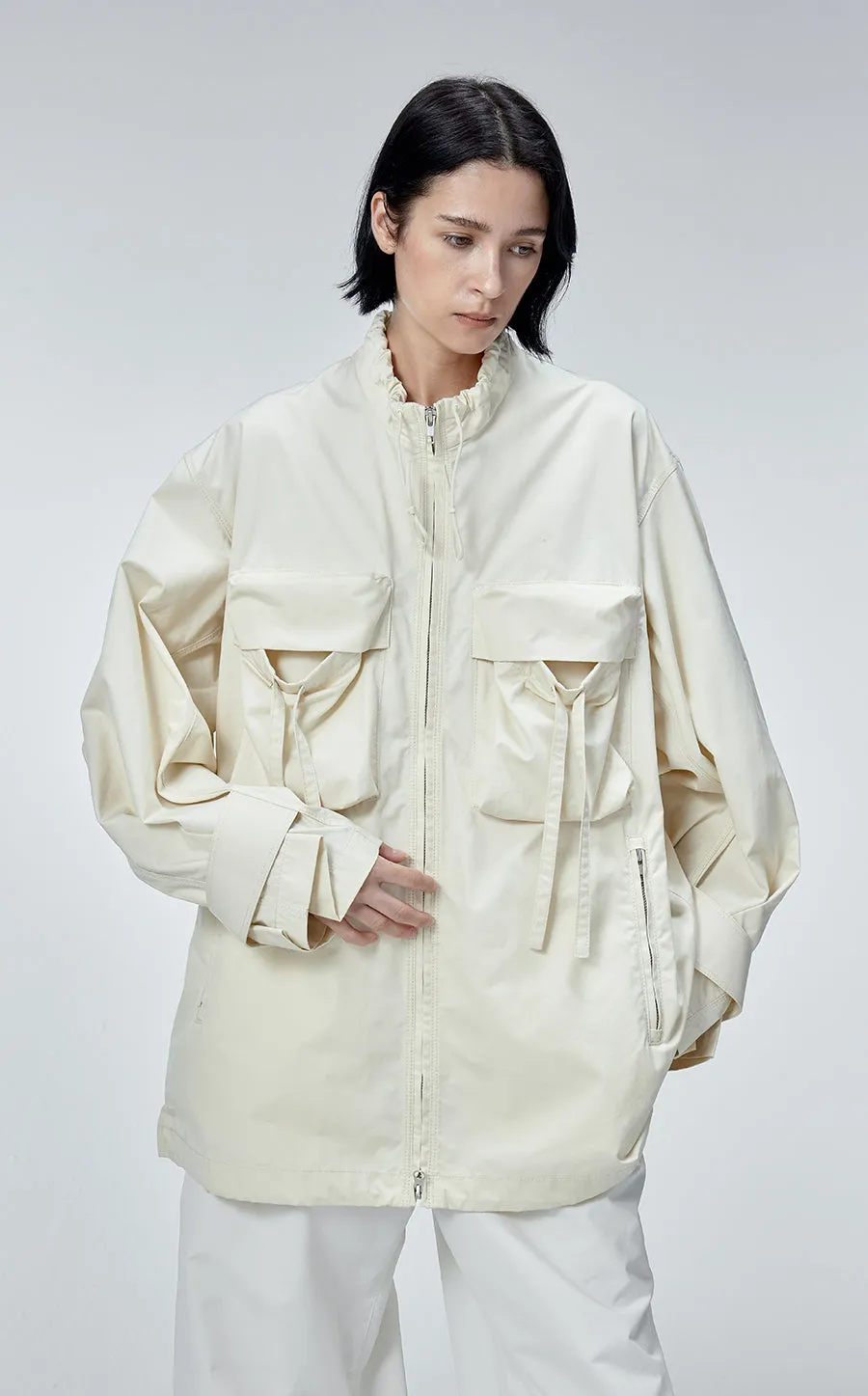 Coat / JNBY Cotton Trench Coat(100% cotton)