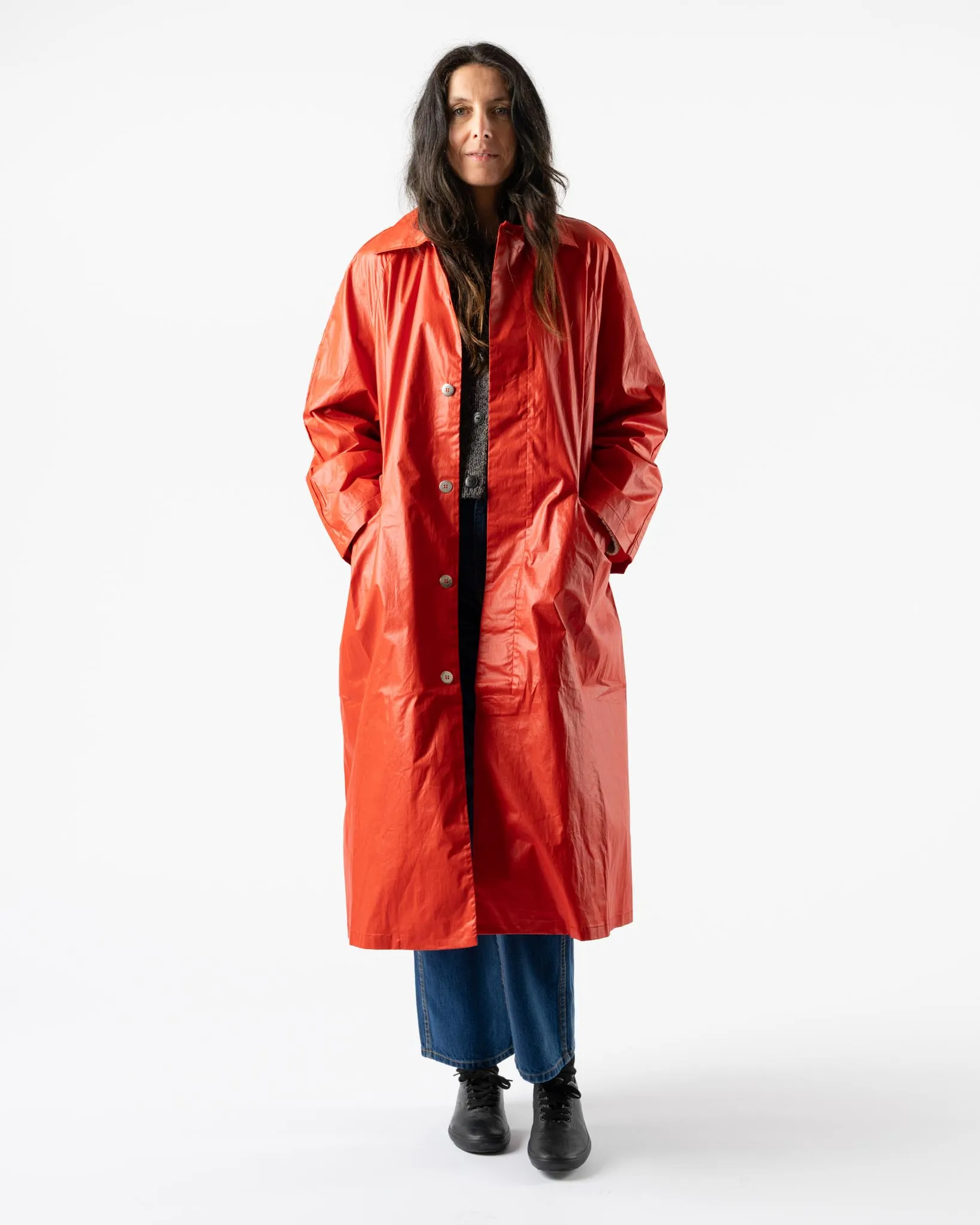 Cordera Trench Coat in Amapola