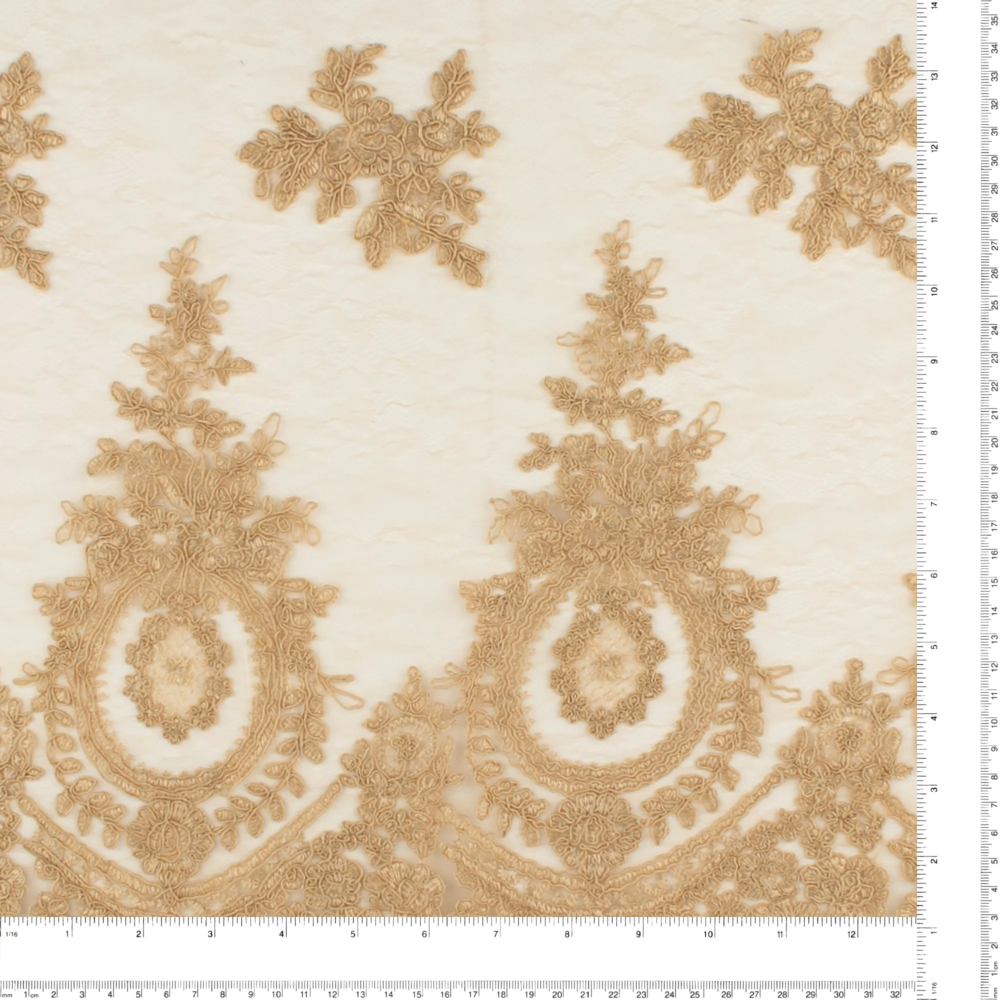 Embroidery - NUZIALE - 001 - Tan