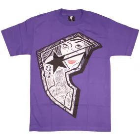 Famous Stars and Straps Rebel8 BOH T-shirt Purple