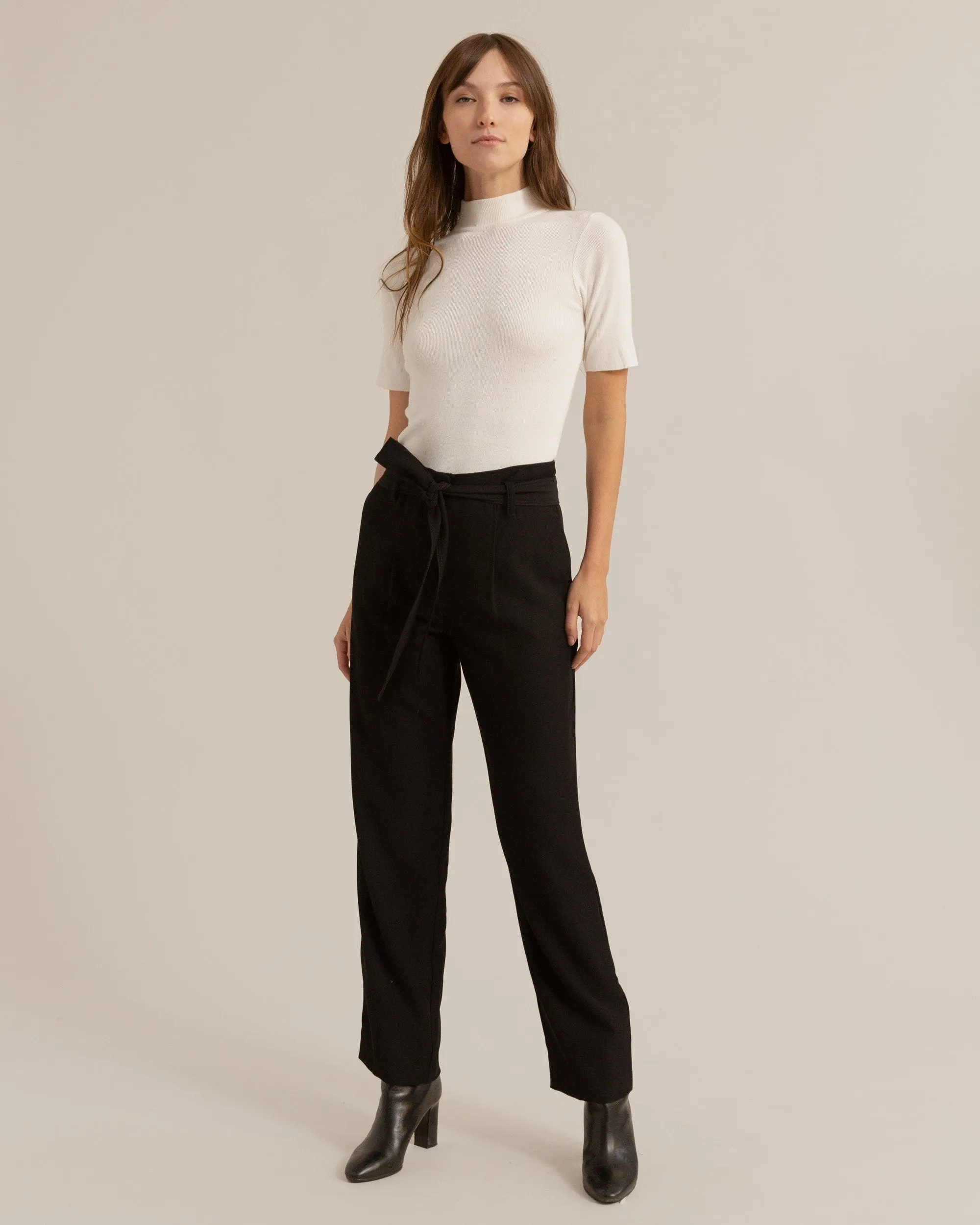 Fiona Tie-Front Trousers