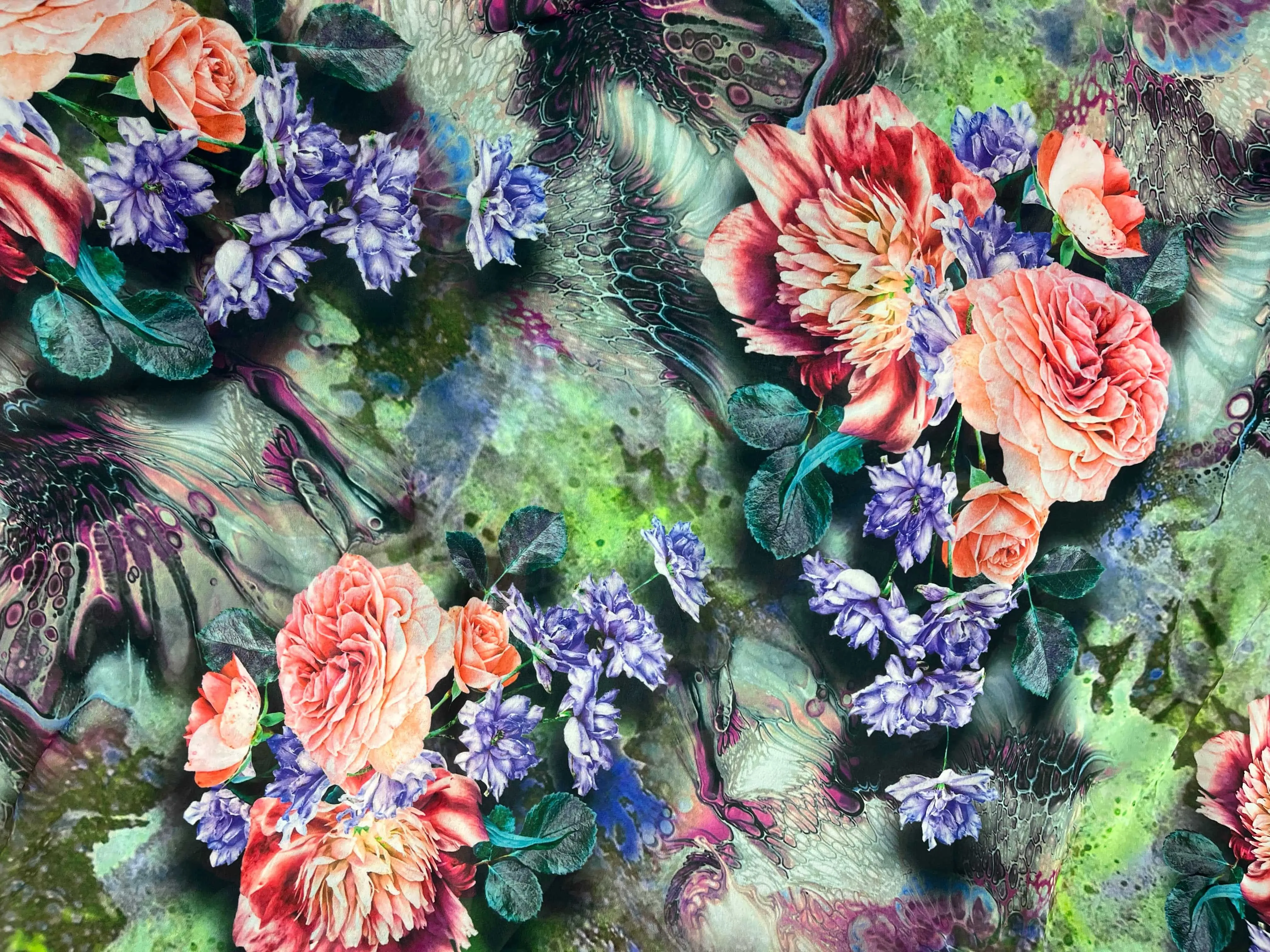 Floral Bloom - Printed Chiffon