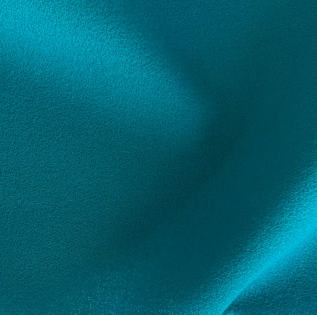 High-End Persian Turquoise Selvedged Wool Crepe (Made in Italy)