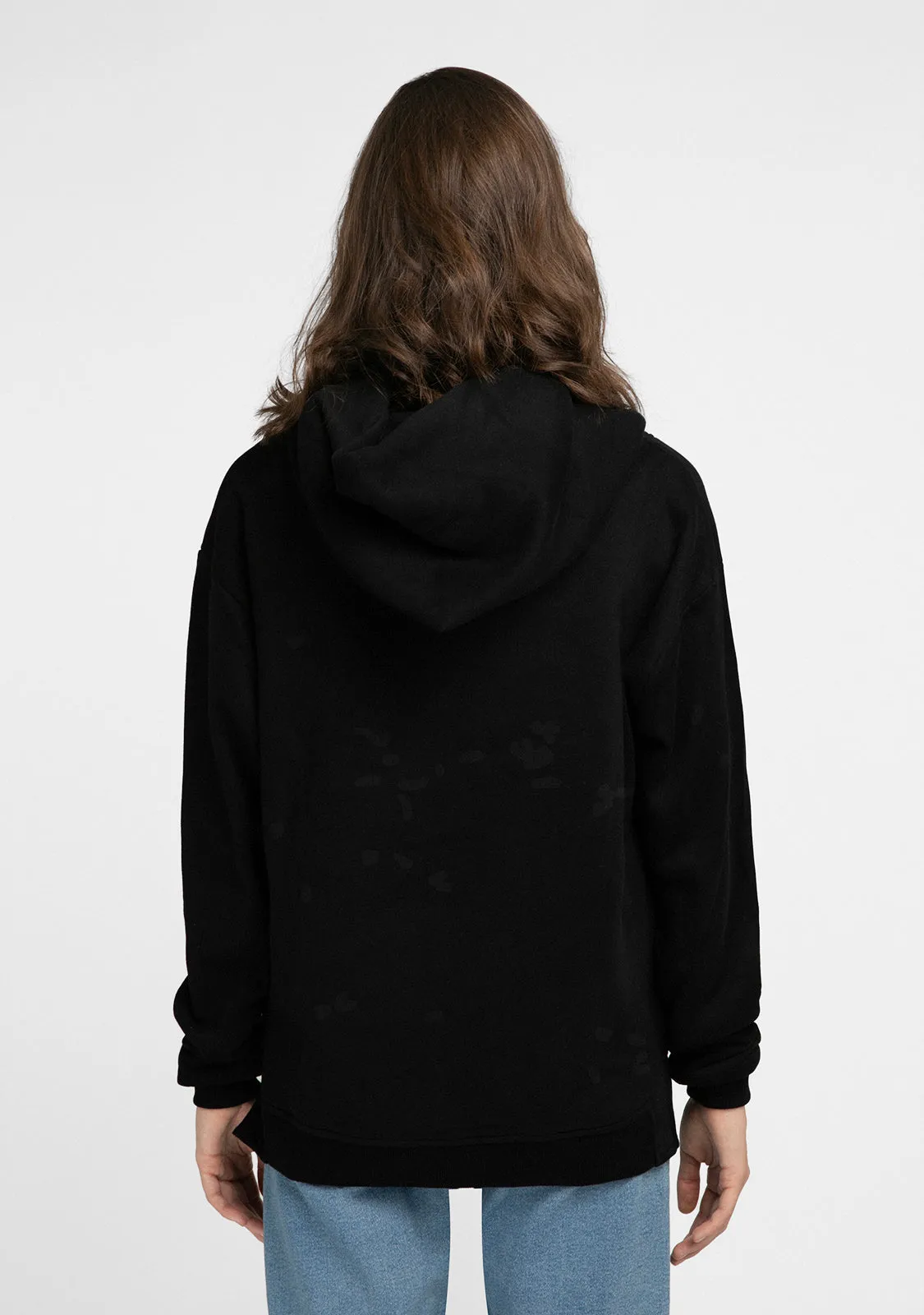 Hoodie Oversized DF Basic Black