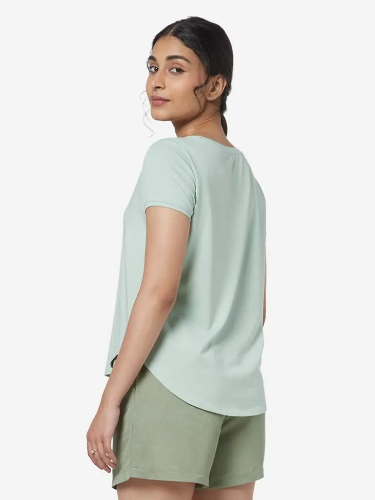 LOV Mint Crewneck Alana T-Shirt