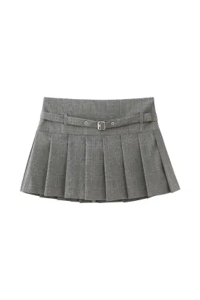 'lsabelle' Wide pleated trouser skirt (5 Style)