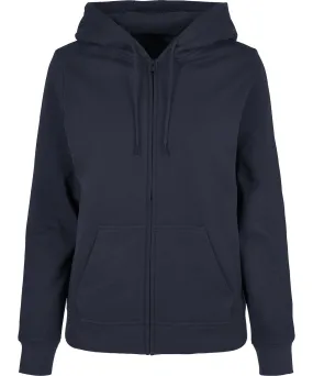 Navy - Women’s basic zip hoodie