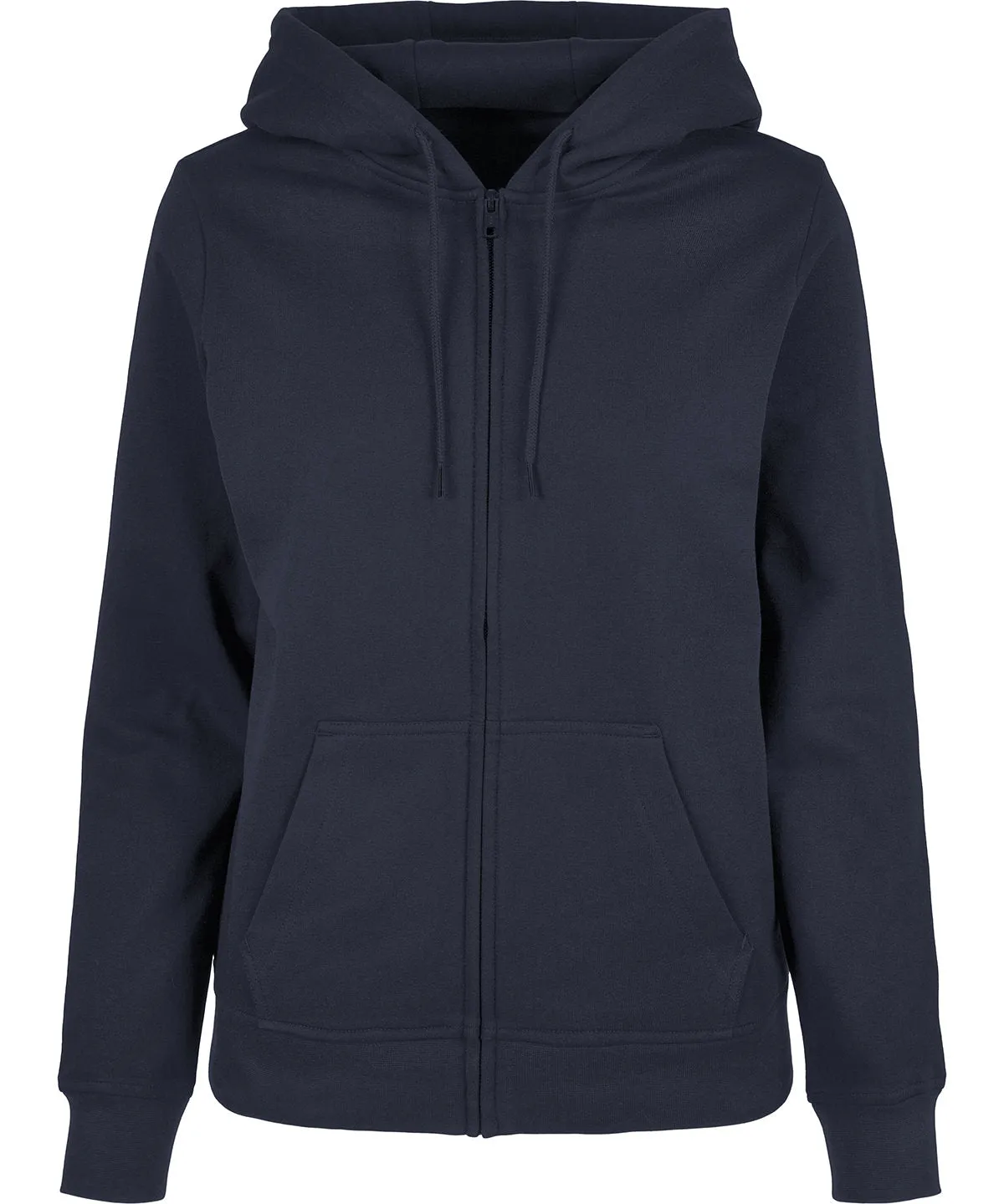 Navy - Women’s basic zip hoodie