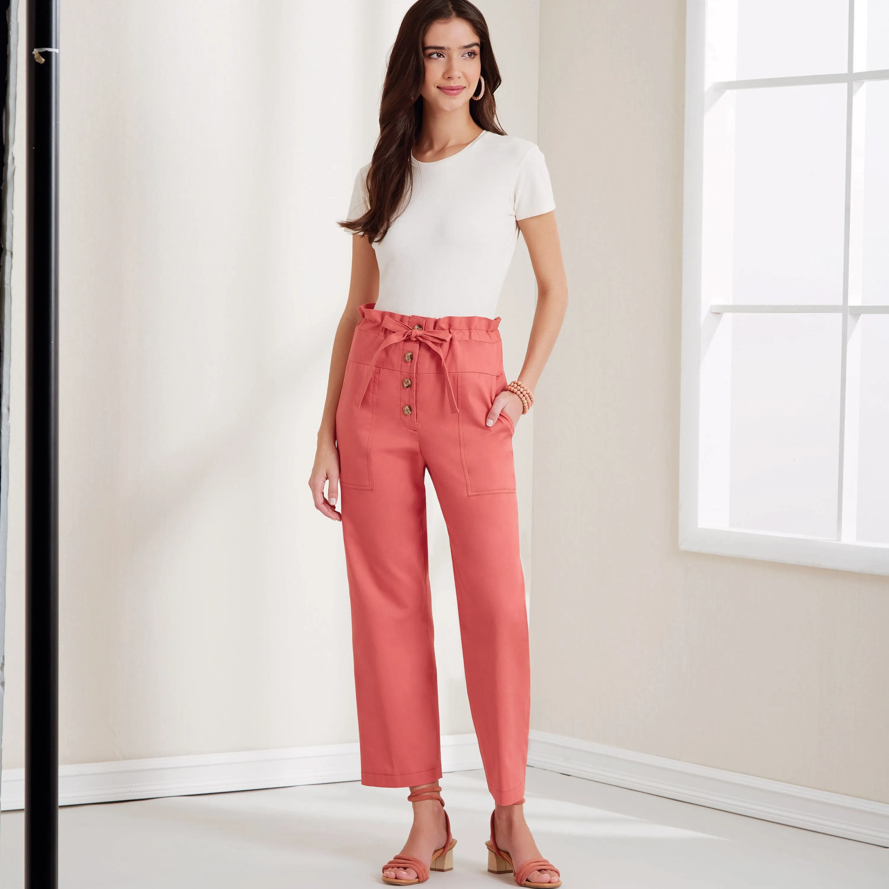 New Look Sewing Pattern 6674 Misses' Trousers and Shorts