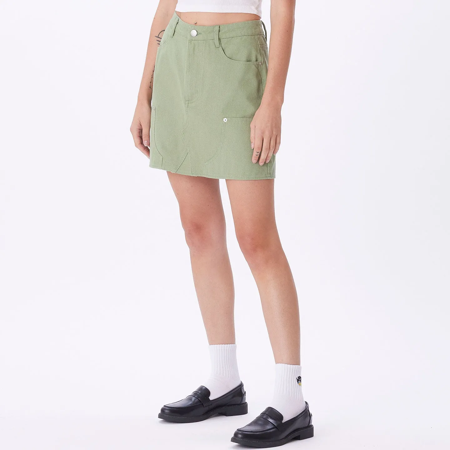 Obey Bibi Carpenter Skirt