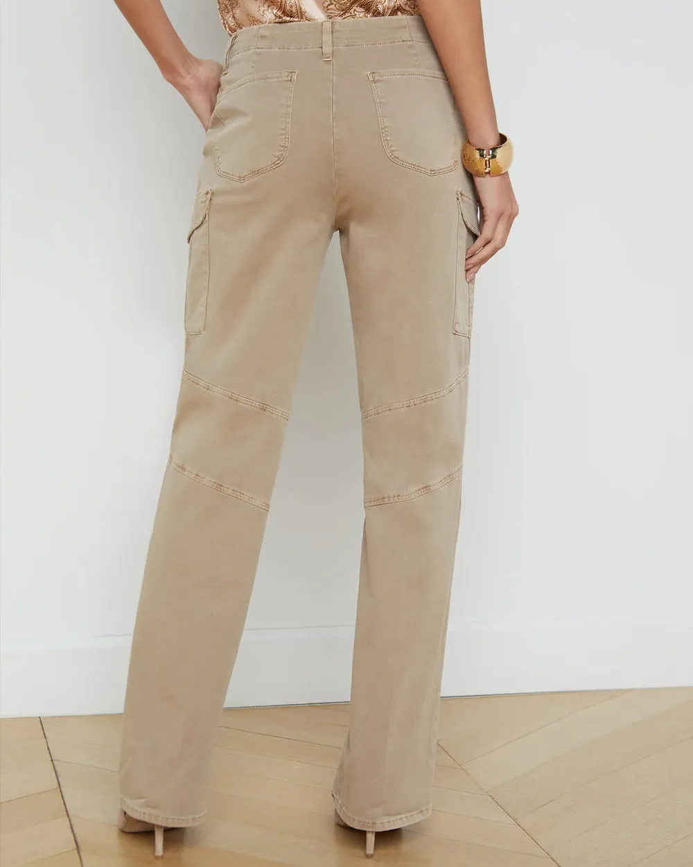 Rye High Rise Brooklyn Wide Leg Cargo Pant