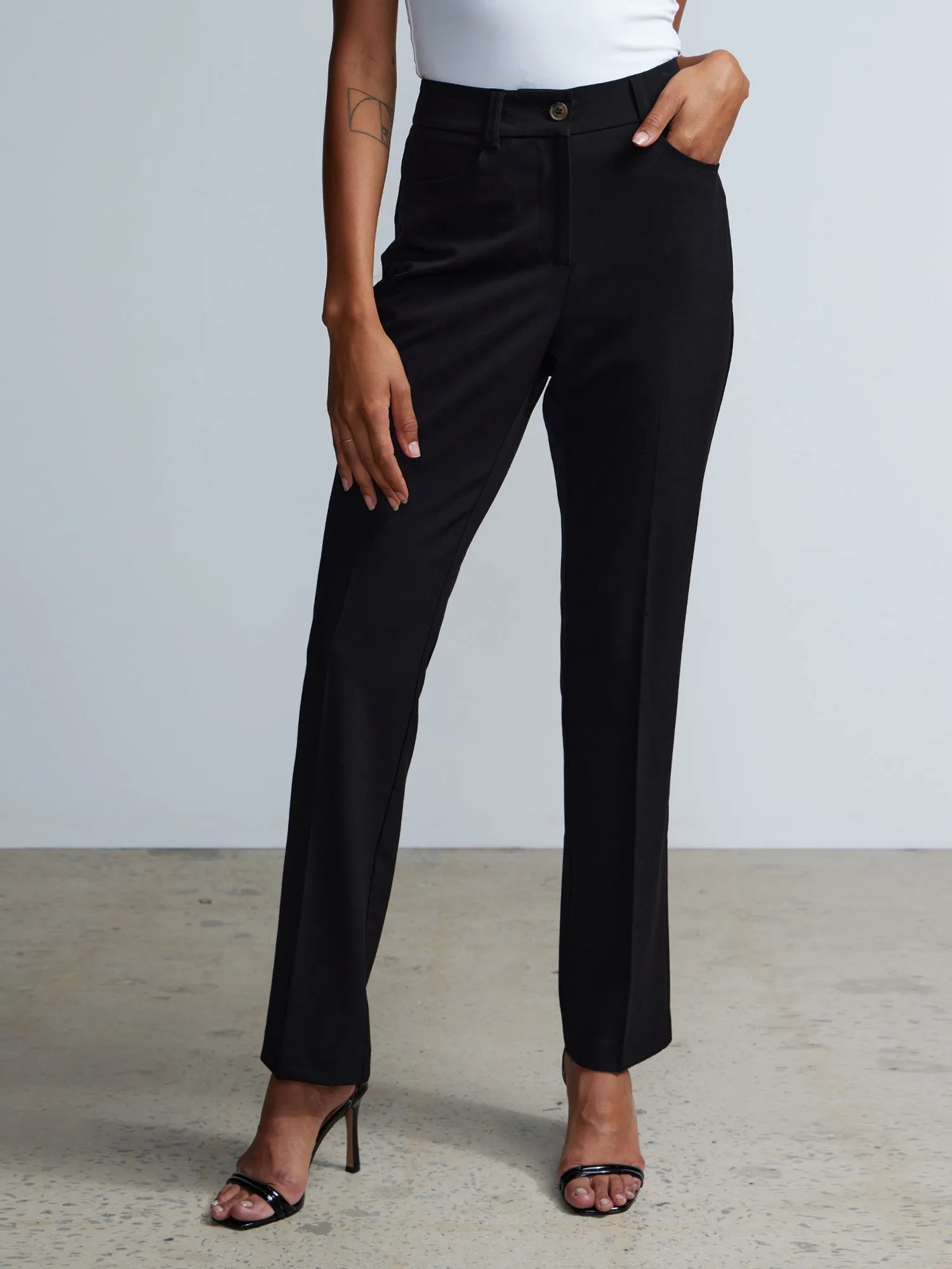 Tall Tailored Straight Leg Pants