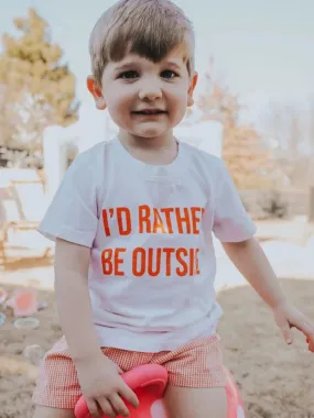 The I'd Rather Be Outside Tees - KIDS