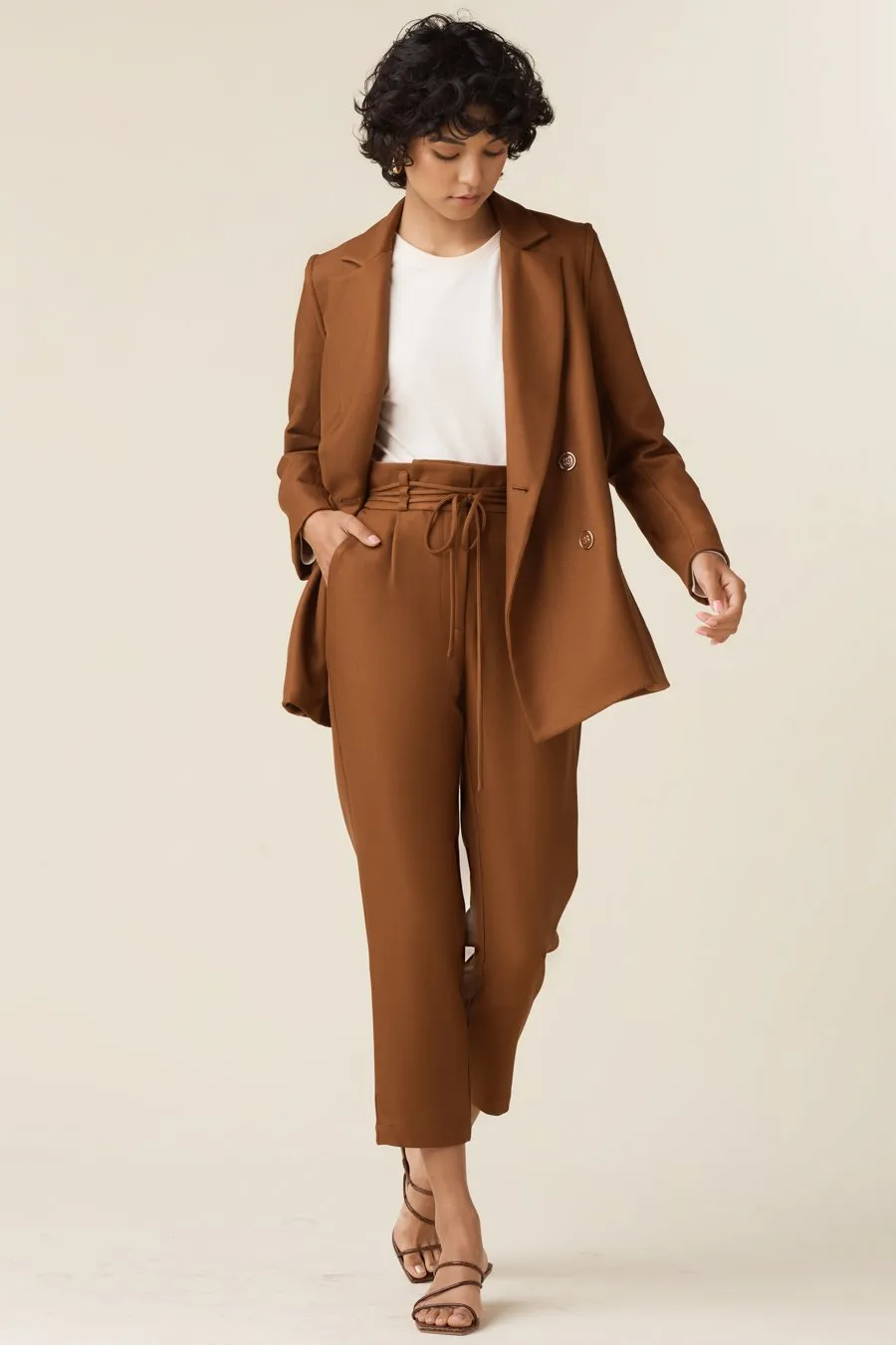 The Paperbag Tie Pant