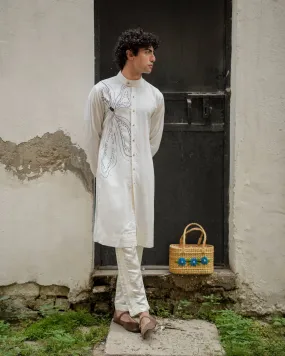 White Bloom Kurta