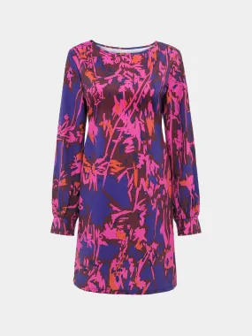 Wholesale Floral Print Loose A Line Dresses