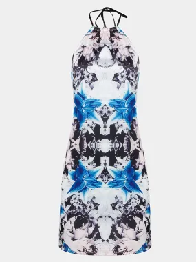 Wholesale Floral Print Symmetry Dresses