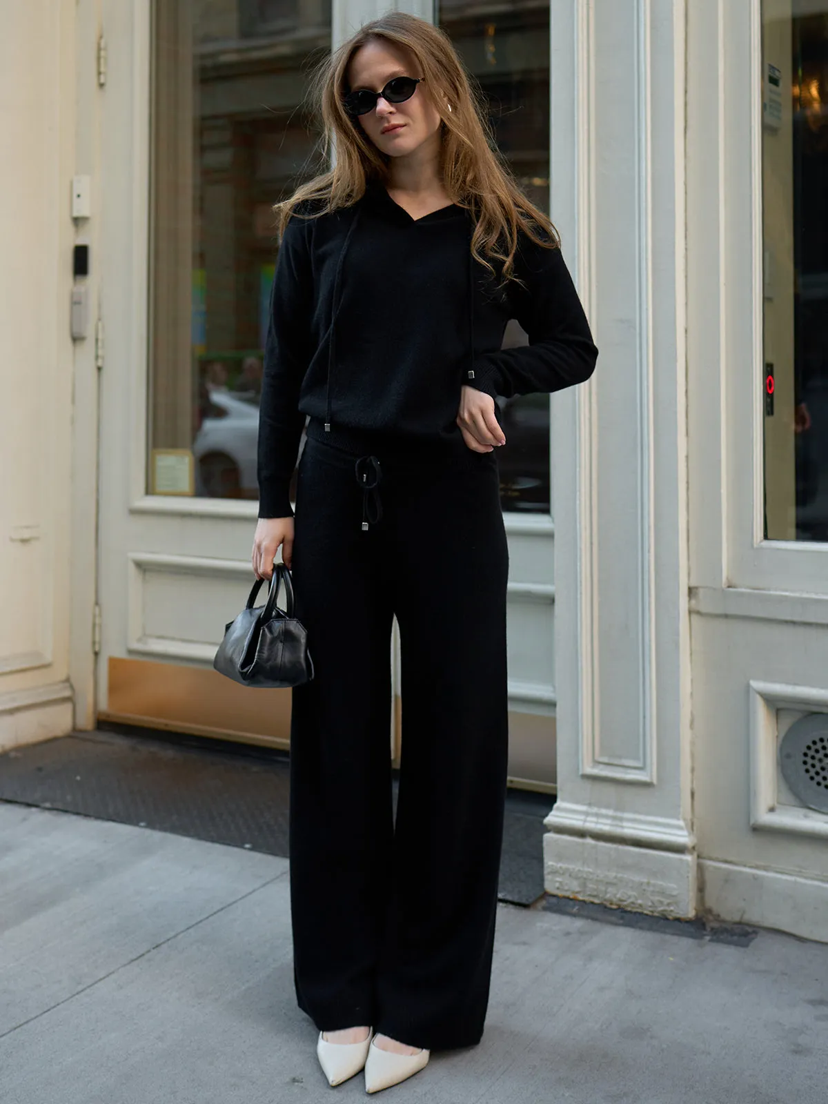 Willow: Cashmere Straight Leg Pants