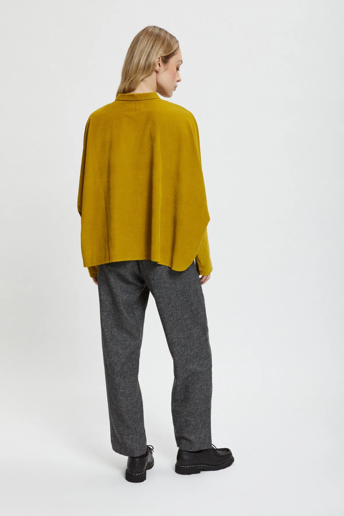 Wool Priska Paperbag trousers