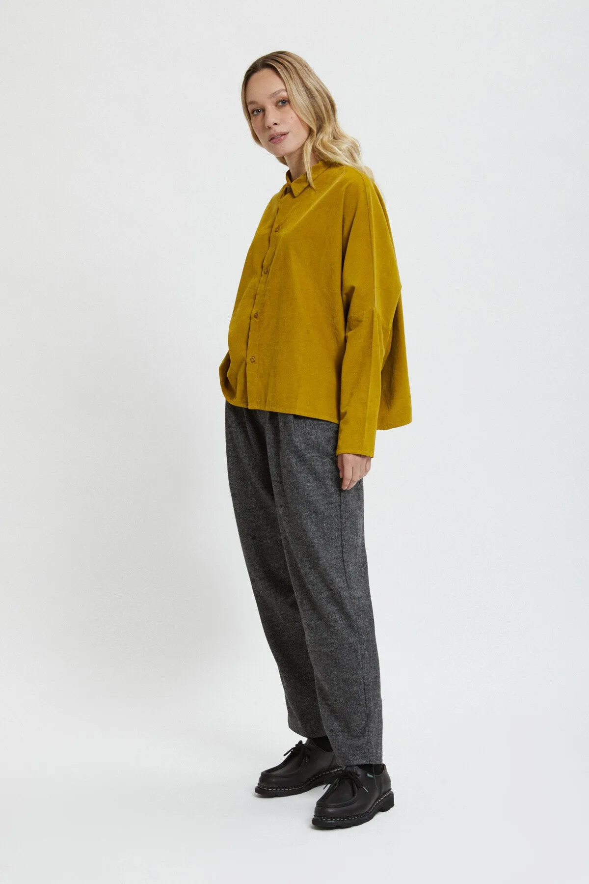 Wool Priska Paperbag trousers